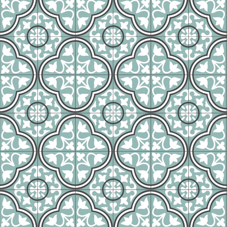 Detalle de alfombra vinílica Granada