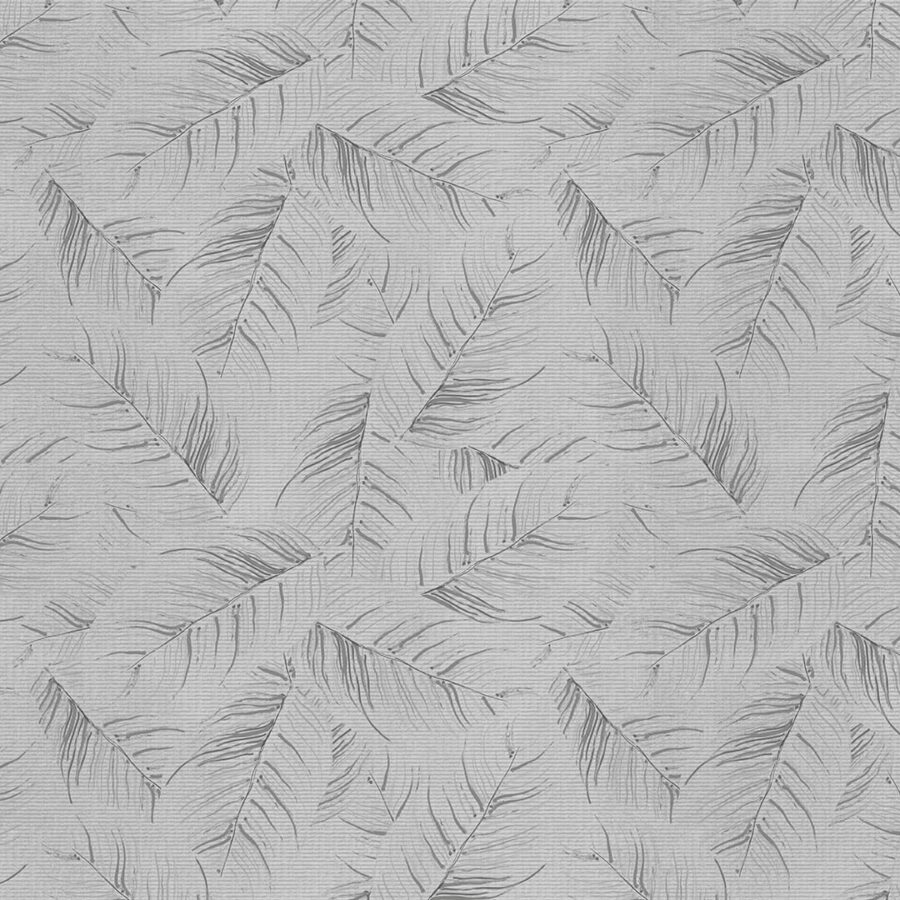 Detalle de alfombra Jungle Palm Gray
