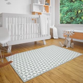 Ambiente con alfombra vinílica infantil