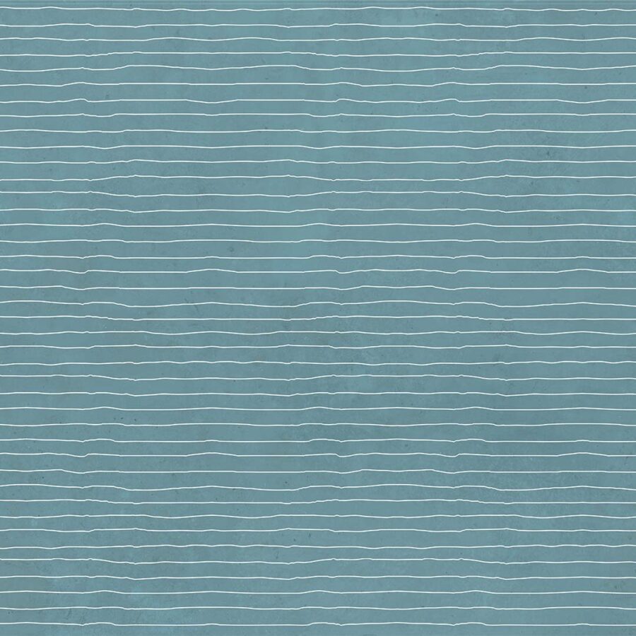 Detalle o plano corto de la alfombra de vinilo Lines Blue