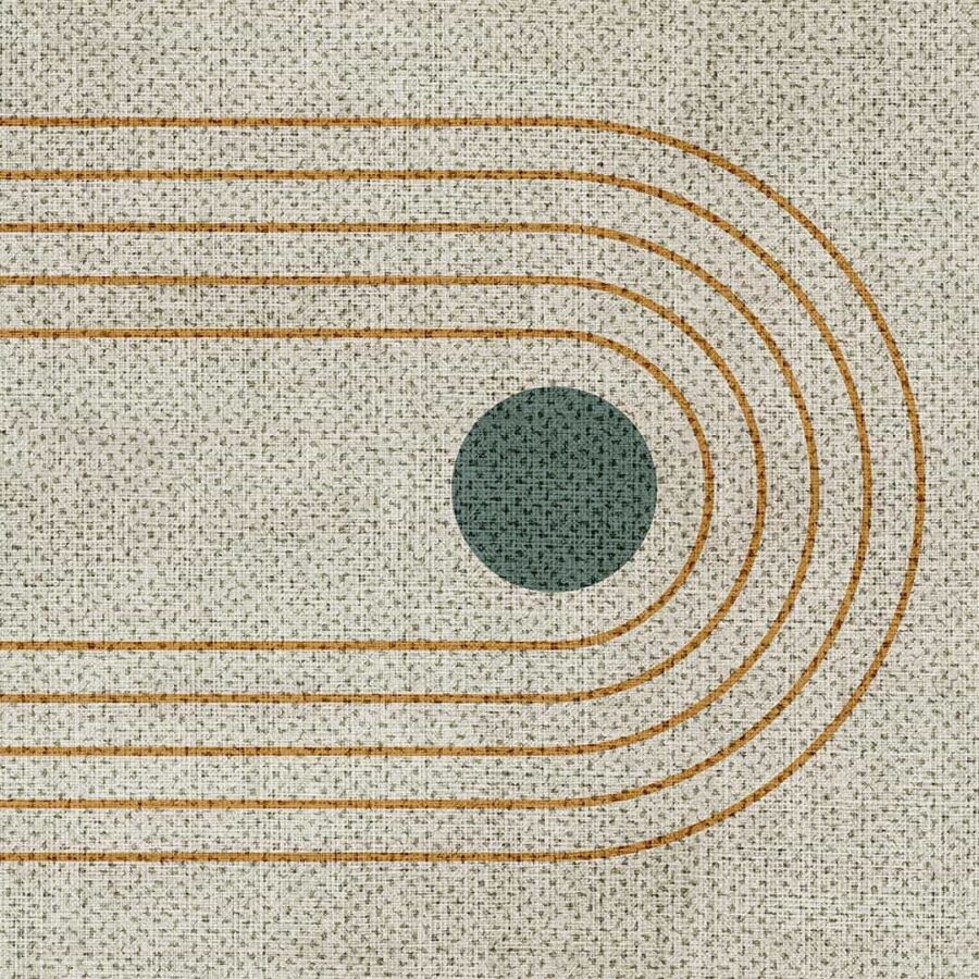 Detalle del dibujo de la alfombra de vinilo Nyla