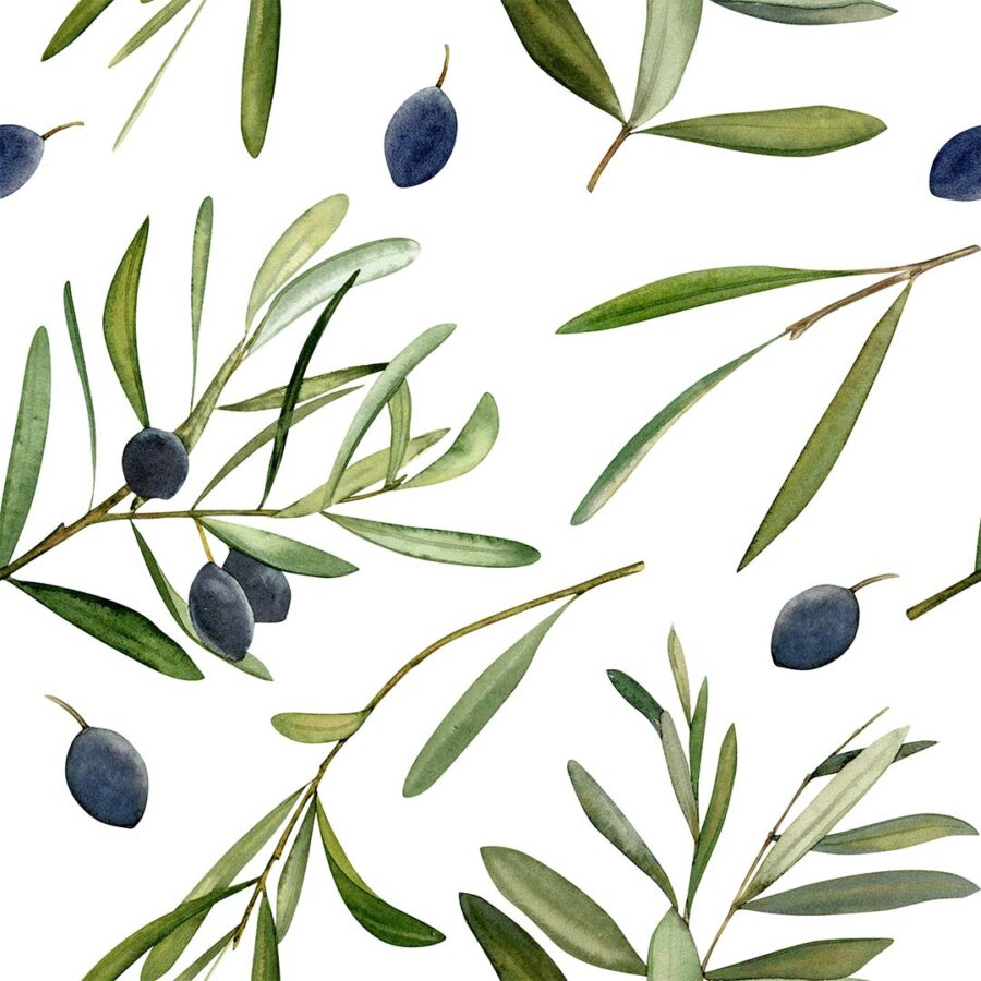 Papel pintado Olive